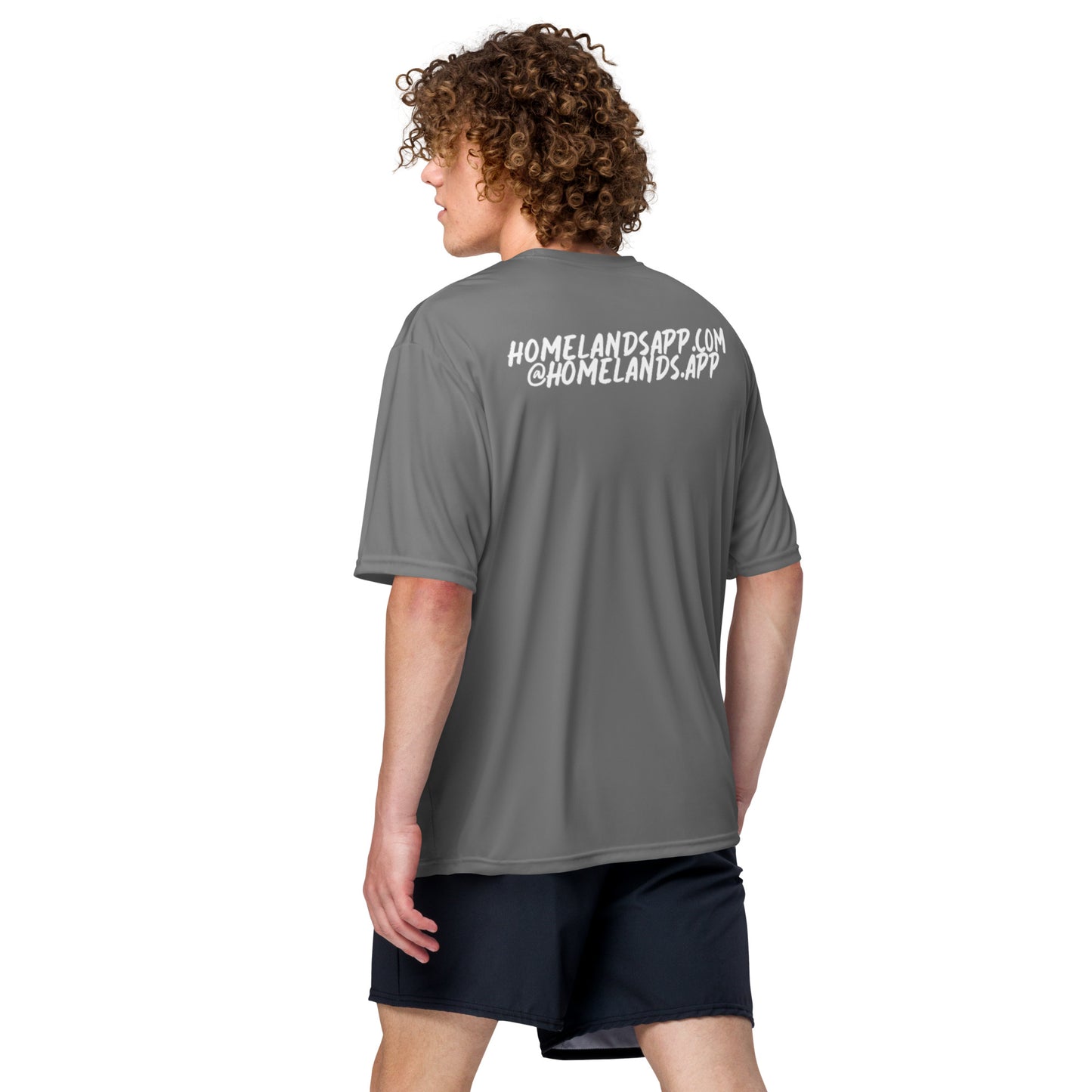 Unisex performance crew neck t-shirt