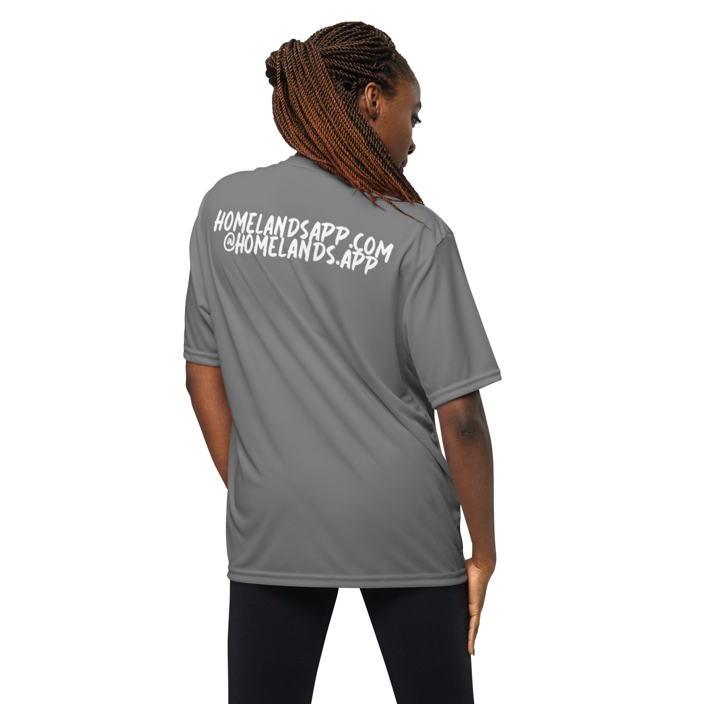 Unisex performance crew neck t-shirt